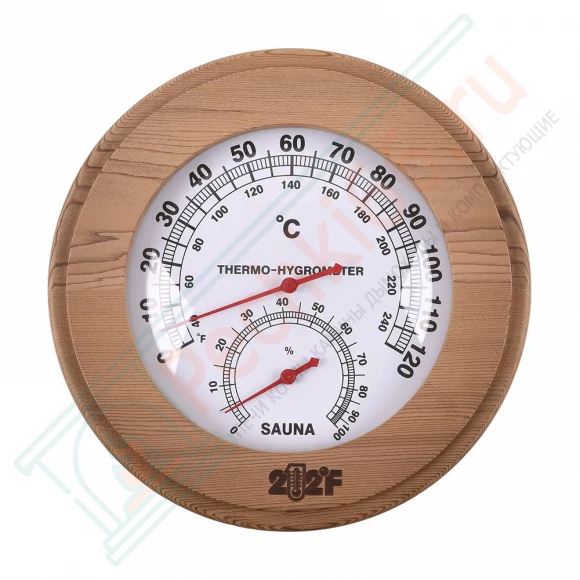 Термогигрометр 10-R круг, канадский кедр (212F) в Нижневартовске