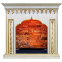 Портал Abu-Dabi - Белый дуб, патина золото (Высота 982мм)