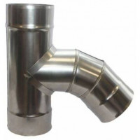 Тройник 135° (НЕРЖ-439/1,0) d-200 (УМК) Тройник 135° (НЕРЖ-439/1,0) d-200 (УМК)