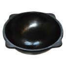 Узбекский чугунный казан круглое дно 80 л. без крышки (Наманган DAVR METALL)