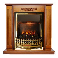 Каминокомплект Lumsden - Дуб антик с электроочагом Atherton