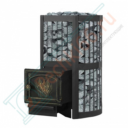 Чугунная печь для бани Ураган Стандарт 12 ДТ-3 (Везувий) до 14 м3