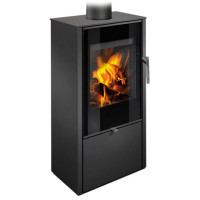 Печь-камин Laredo F металл (Romotop)