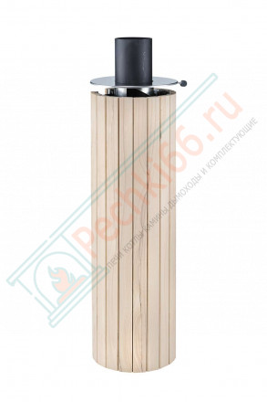 Дымоход - экономайзер Окаменевшее дерево перенесённый рисунок, d-115, L=1000 мм (Feringer)