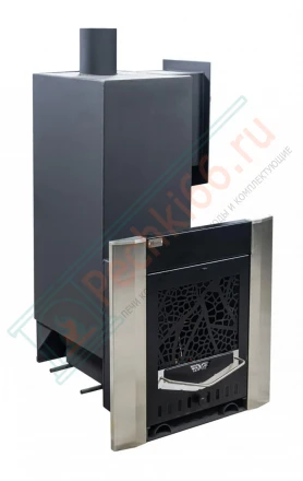 Газовая банная печь из нержавеющей стали № 06-ГТ 20 (Тройка) до 18 м3