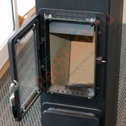 Отопительная печь Flensburg Top, Черная (Thorma) до 190 м3