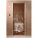 Стеклянная дверь для бани бронза прозрачная "Банька" 1900х700 (DoorWood) в Нижневартовске