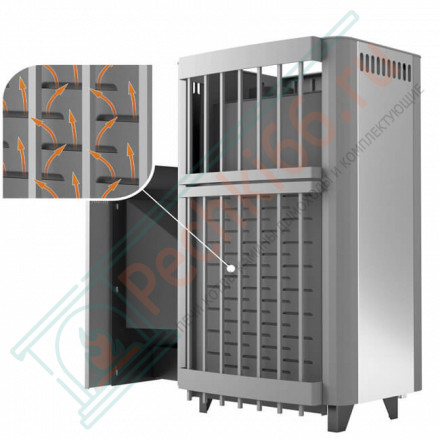 Печь для бани Костёр-Сетка 28С (Костёр) до 28 м3