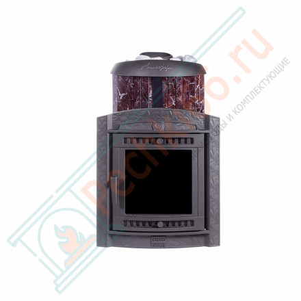 Банная печь Атмосфера L, ламели "Россо Леванто"(ProMetall)