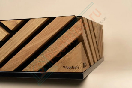 Обливное устройство КАСКАД 20 л, в облицовке Woodson (Изистим)