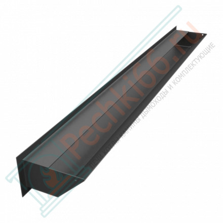 Решетка 9X100 черная LUFT/9/100/45S/C (Kratki)