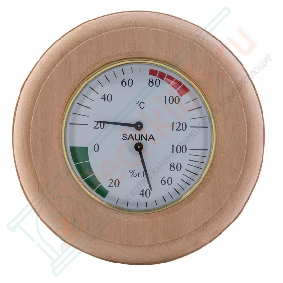 Термогигрометр ТН-10-A ольха, круг (212F) в Нижневартовске