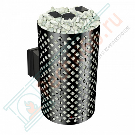 Печь для бани Violet World Romb Long Window Max Pro (Grill’D)