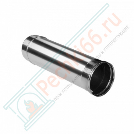 Труба прямая L=500 без изол (НЕРЖ-321/0,8) d-250 (Дымок-Lux)