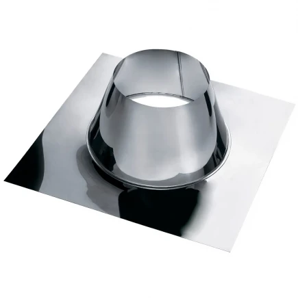 Кровельный элемент 0° на трубу с изол V50R (AISI-304/0,5) d-200/300 (Вулкан)