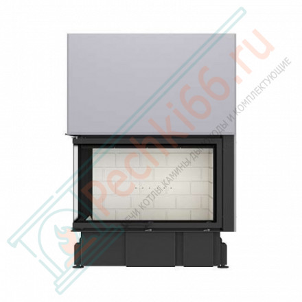 Топка Дельта 1000 LB два стекла левая черный шамот (Экокамин)