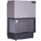 Топка Дельта 1000 LB два стекла левая черный шамот (Экокамин) Топка Дельта 1000 LB два стекла левая черный шамот (Экокамин)