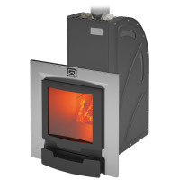 Печь для бани Каскад-12 Т Панорама (2018) (Теплодар)